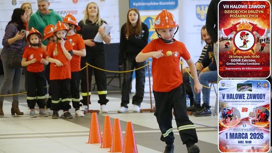 Halowe zawody dziecięcych i młodzieżowych drużyn pożarniczych w ten weekend