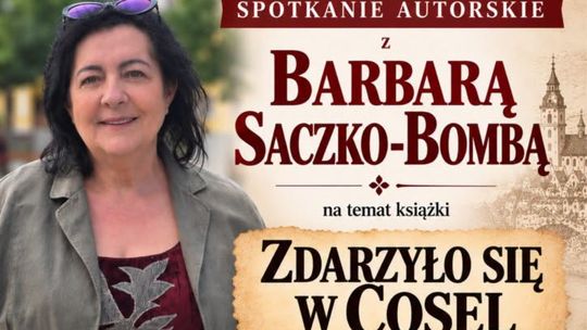Historia Koźla, miłość i wojna. Spotkanie z Barbarą Saczko-Bombą w miejskiej bibliotece