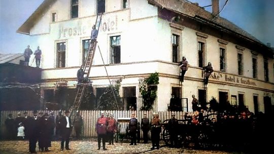 Hotel Proske posiadał salę na prawie 1000 osób. ZDJĘCIA Hotel Proske posiadał salę na prawie 1000 osób. ZDJĘCIA