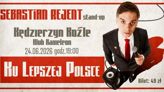 Humor z obywatelskim przymrużeniem oka. Stand-up w Klubie Kameleon
