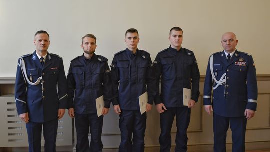 I Ty możesz zostać policjantem. Oto trzech nowych adeptów