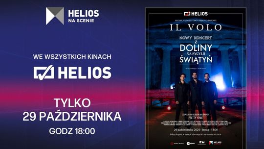 Il Volo. Najnowszy koncert z Doliny Świątyń w Helios na Scenie