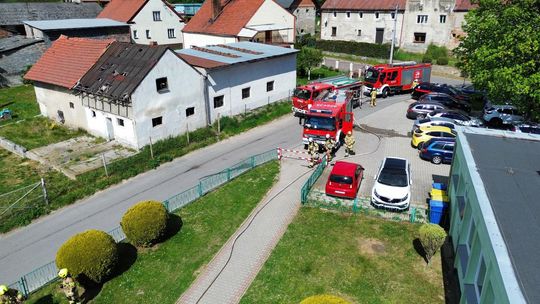 Intensywne ćwiczenia strażackie w powiecie kędzierzyńsko-kozielskim. ZDJĘCIA