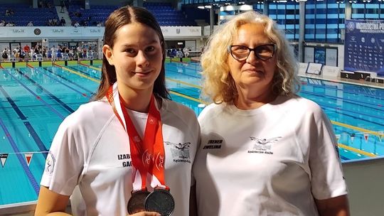 Nasze zawodniczki wywalczyły cztery medale Letnich Mistrzostw Polski Juniorów 15-letnich w pływaniu