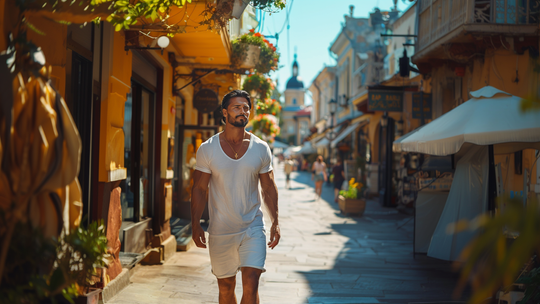 Jak wybrać idealne spodenki męskie na lato? Przewodnik, który pomoże Ci nie tylko przetrwać upał, ale i wyglądać dobrze w każdej sytuacji