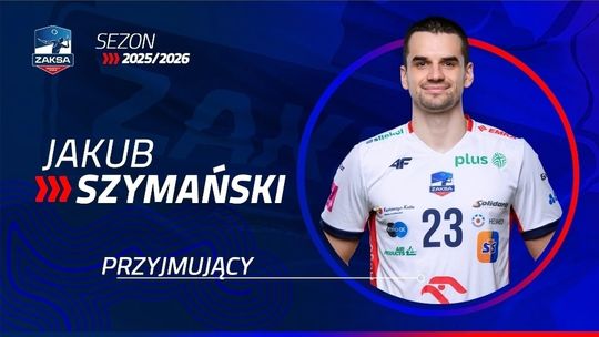 Jakub Szymański zostaje w ZAKSIE
