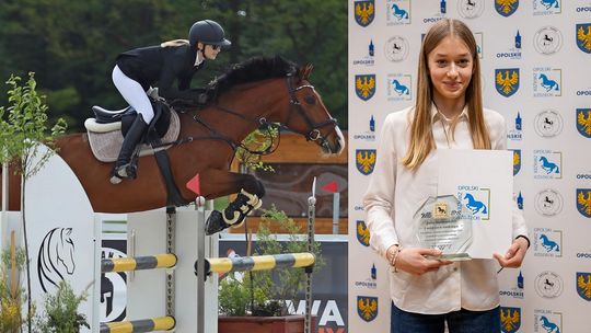 Julia Balawender najlepsza w rankingu Opolskiego Związku Jeździeckiego
