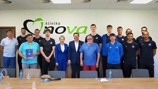 Klinika Nova kontynuuje współpracę z klubem ZAKSA Kędzierzyn-Koźle