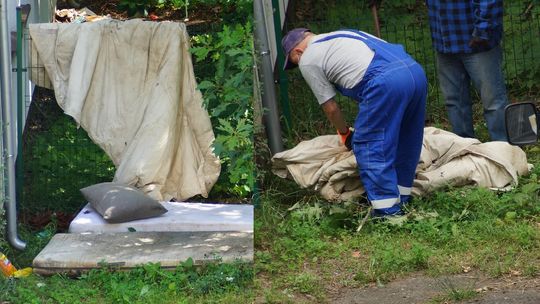 Koczowisko pijaków przy "Rzemieślniku" zlikwidowane. Szybka reakcja służb