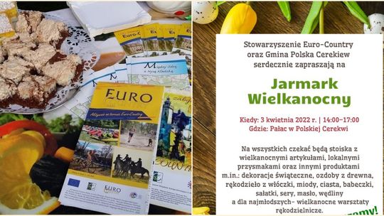 Kolejna ciekawa inicjatywa stowarzyszenia z Polskiej Cerekwi. W tę niedzielę Jarmark Wielkanocny