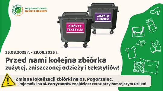 Kolejna zbiórka odzieży i tekstyliów w Kędzierzynie-Koźlu