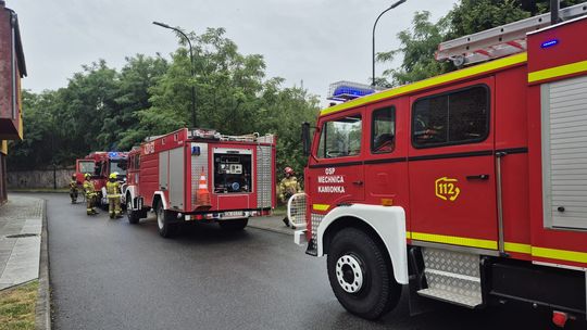 Kolejne podpalenie w powiecie. Tym razem tuż obok budynku straży pożarnej w Koźlu foto: OSP Mechnica-Kamionka