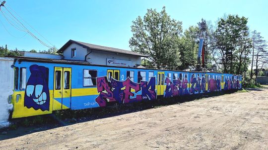 Kolejowy mural w Śródmieściu robi wrażenie. ZDJĘCIA