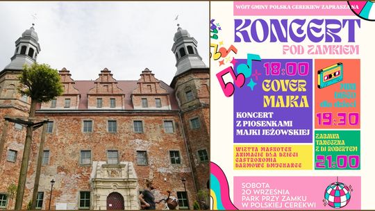 Koncert pod pałacem w Polskiej Cerekwi - muzyka, zabawa i atrakcje dla całych rodzin