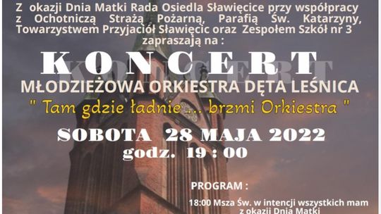 Koncert w sławięcickim parku z okazji Dnia Matki