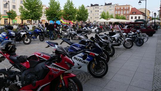 Kozielskie spotkanie motocyklowe przy dźwiękach rocka. Zdjęcia