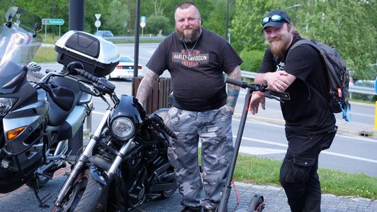 Krew paliwem życia! Akcja Motoserce przy Odrzańskich Ogrodach. ZDJĘCIA