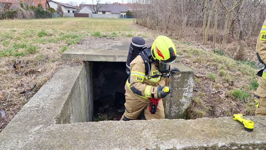 Ktoś podpalił śmieci w bunkrze. Zadymione było całe osiedle