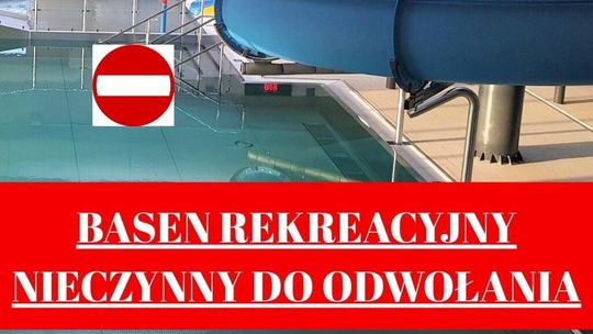 Ktoś znów pomylił WC z niecką basenu rekreacyjnego, który zamknięto do odwołania