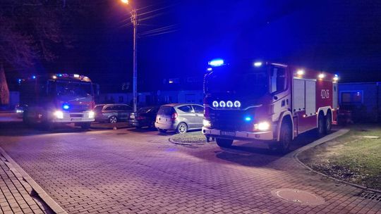 Kuchenka gazowa stanęła w ogniu. Interweniowali strażacy