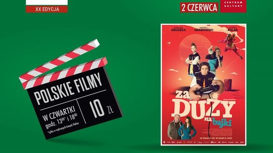 Kultura Dostępna w kinie Helios. Seans filmu "Za duży na bajki"