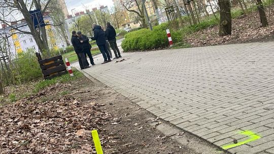 Ścieżka przez las za krytą pływalnią zostanie oświetlona