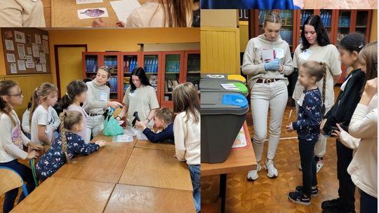 Lekcja ekologii dla dzieci ze Świetlicy "Brzdąc"