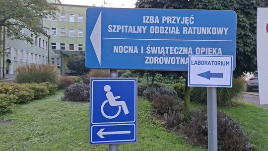 Lepsze dojście do szpitalnego laboratorium. Remont lecznicy wymusił drobną korektę