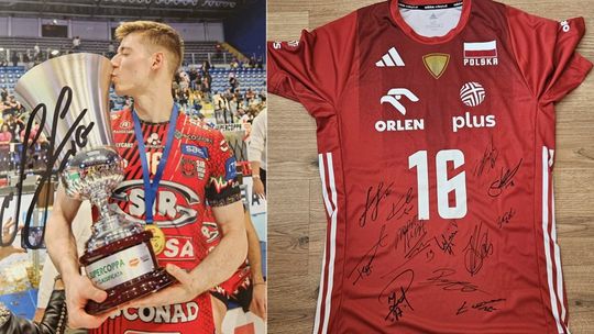 Licytacja koszulki i zdjęcia Kamila Semeniuka na rzecz rady rodziców Licytacja koszulki i zdjęcia Kamila Semeniuka na rzecz rady rodziców