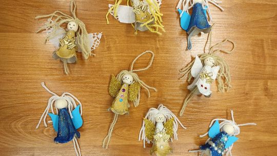 Makramowe anioły, czyli świąteczne samoróbki na choinkę. ZDJĘCIA