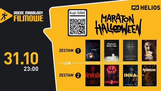 Maraton horrorów Halloween w kędzierzyńskim kinie Helios