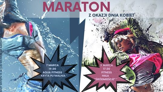 Maratony aqua fitness oraz fitness na Dzień Kobiet