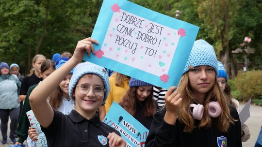 Marsz przeciwko przemocy, to finał akcji "HatNotHate". ZDJĘCIA