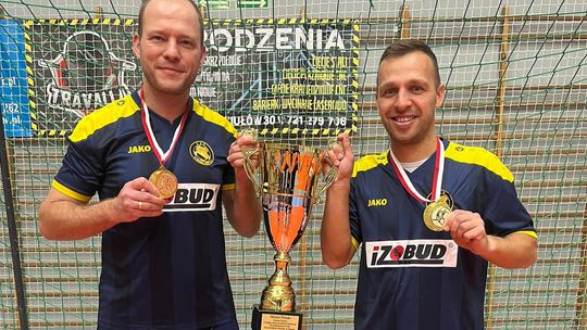 Mateusz Sadyk i Szymon Kupka zostali mistrzami Polski w futsalu