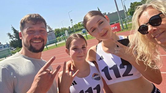 Medalowe starty lekkoatletów LUKS Chemik. ZDJĘCIA