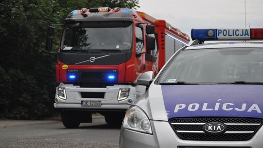 Mężczyzna zagroził, że odbierze sobie życie. Udał się w stronę lasu