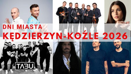 Dni Kędzierzyna-Koźle 2026. Wystąpią: Roxie, Liber i Mezo, Fisz Emade Tworzywo i inni
