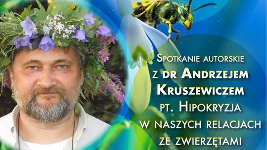 Miejska Biblioteka Publiczna zaprasza na spotkanie z Andrzejem Kruszewiczem