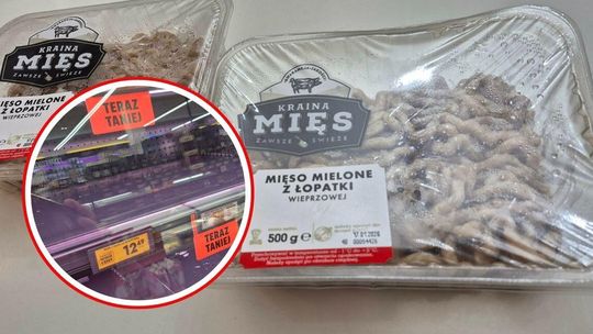 Mięso z Biedronki zrobiło się szare po kilkunastu godzinach. Z półki zniknęła cała partia