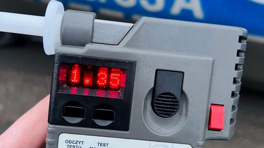 Mieszkaniec gminy Cisek wydmuchał najwięcej. Policjanci zatrzymali trzech nietrzeźwych kierowców