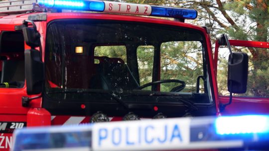 Mieszkaniec Gierałtowic zrobił sobie ognisko we własnym domu?