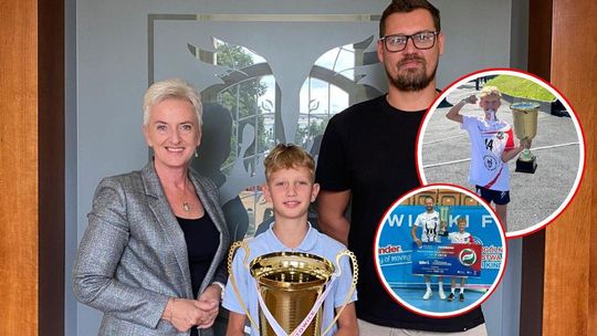Mikołaj Wójtowicz z brązowym medalem Mistrzostw Polski! 10-latek błyszczał w katowickim Spodku