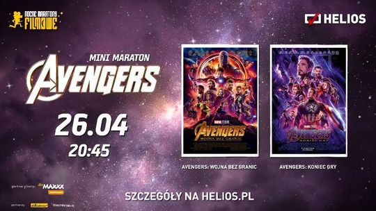 Minimaraton "Avengers" w kinie Helios