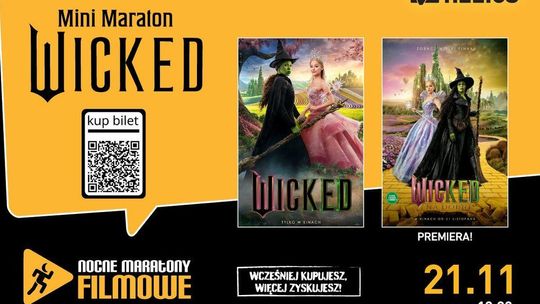 Minimaraton "Wicked" w kędzierzyńskim kinie Helios