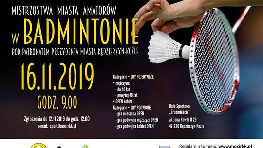 Mistrzostwa miasta amatorów w badmintonie