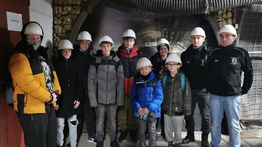 Młodzi strażacy szkolili się z ratownikami górniczymi. ZDJĘCIA