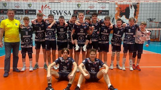 Młodzicy ZAKSY z cennym doświadczeniem w 1/8 finału mistrzostw Polski