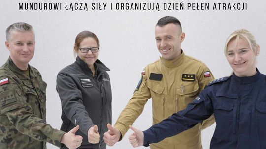 Mundurowi łączą siły i organizują dzień pełen atrakcji