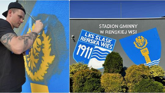 Mural, który podkreśla tożsamość miejsca. Eliasz Kubica o swoim projekcie. ZDJĘCIA I FILM