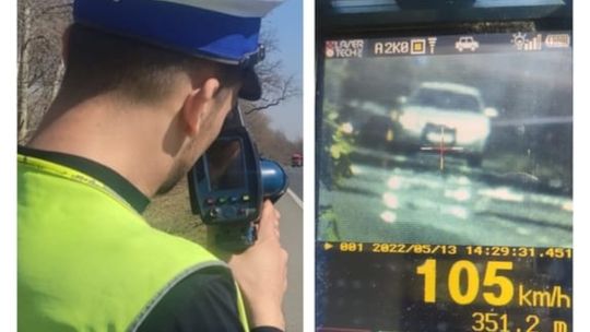 Na pięćdziesiątce jechali ponad 100km/h - stracili prawo jazdy